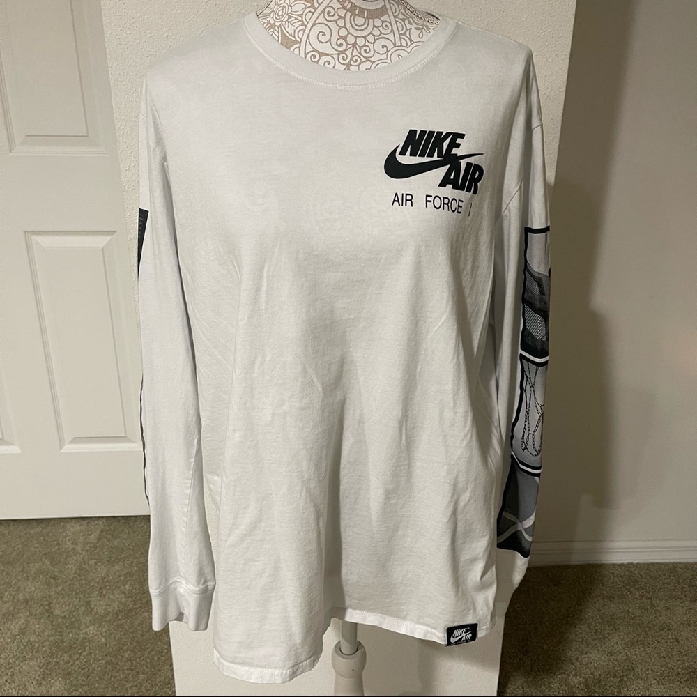 NIKE| Air Force one long sleeve tee size XL